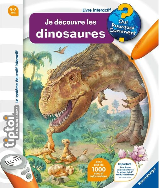 RAV001453 - Interactive book TIPTOI - I discover Dinosaurs | from 4 years - 1