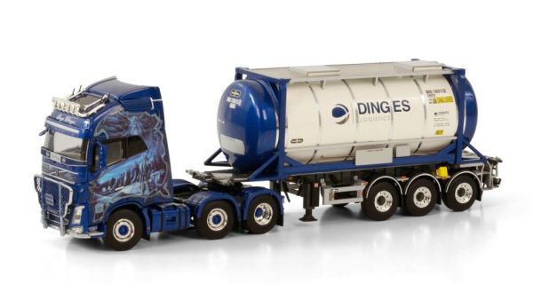 WSI01-3435 - VOLVO FH4 GLOBETROTTER XL 6x2 with 3-axle tanker trailer INGO DINGES - 1