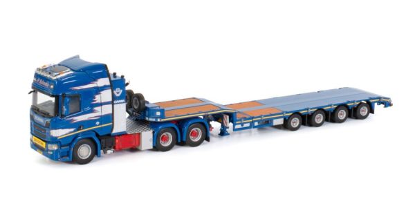 WSI01-3612 - SCANIA R HIGHLINE CR20H 6x4 with P. ADDAMS 4-axle lowboy - 1