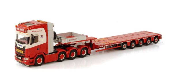 WSI01-3692 - SCANIA S HIGHLINE CS20H 8x4 NOOTEBOOM with ELJO EXALTO 5-axle lowboy - 1