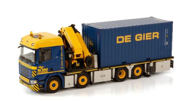 WSI01-3740 - SCANIA R 8x2 with palfinger pk 92002 sh and container DE GIER - 1