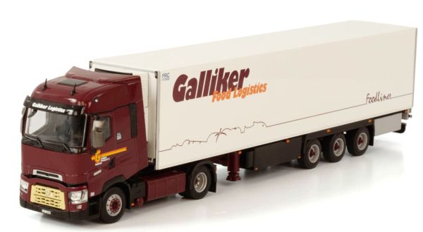 WSI01-3750 - RENAULT T HIGH 4X2 3-axle refrigerated trailer GALLIKER - 1