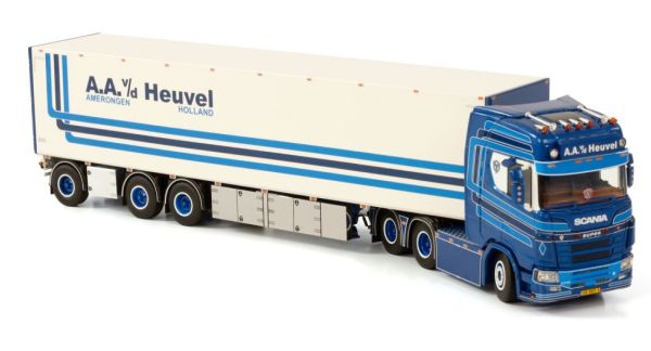 WSI01-3775 - SCANIA S HIGHLINE CS20H 6x2 semi-trailer 3 axles AA CONTRE HEUVEL - 1