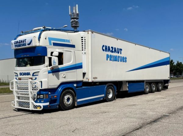 WSI01-3811 - SCANIA R6 TOPLINE 4x2 3-axle semi-trailer CHAZAUT PRIMEURS - 1