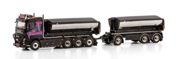 WSI01-4091 - VOLVO FH4 Sleeper Cab 8x4 tipper and trailer - HAUGEN - 1