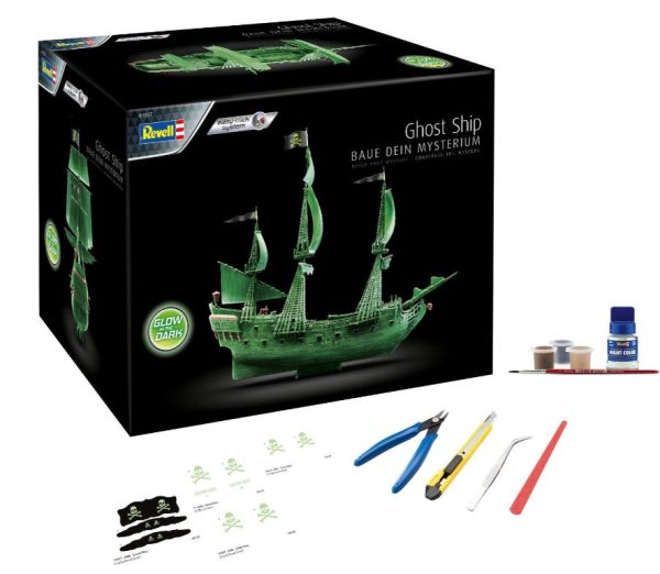 REV01037 - Advent calendar ghost ship to assemble and paint - 1