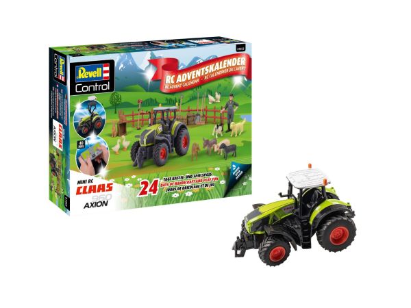 REV01053 - Advent calendar CLAAS Axion 960 radio-controlled tractor to assemble - 1