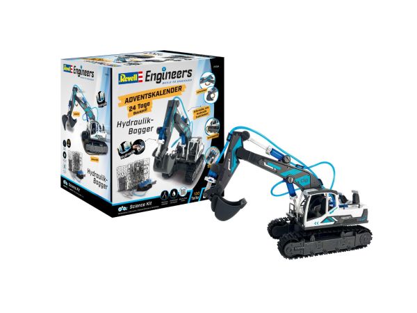 REV01054 - Advent calendar Hydraulic excavator to assemble - 1