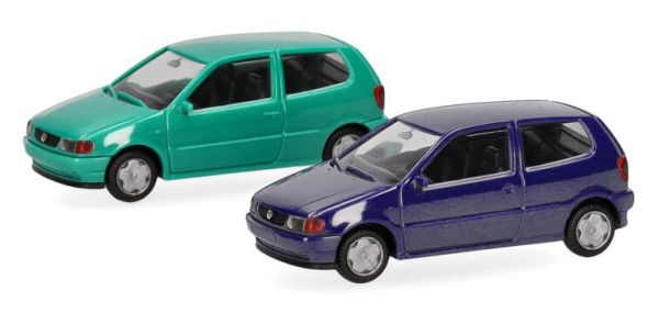 HER012140-007 - 2 pieces to assemble VOLKSWAGEN Polo Blue and green - 1