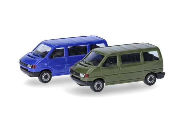 HER012805-002 - VOLKSWAGEN T4 green and blue - 2 parts to assemble - 1