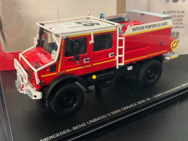 ALERTE0138 - MERCEDES UNIMOG U5000 Gimaex SDIS 30 - GARD red - 1