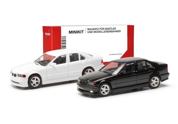 HER013925 - BMW 3 E36 AC Schnitzer white and black - 2 pieces to assemble - 1