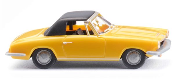 WIK018748 - BMW 1600 GT Yellow convertible - 1