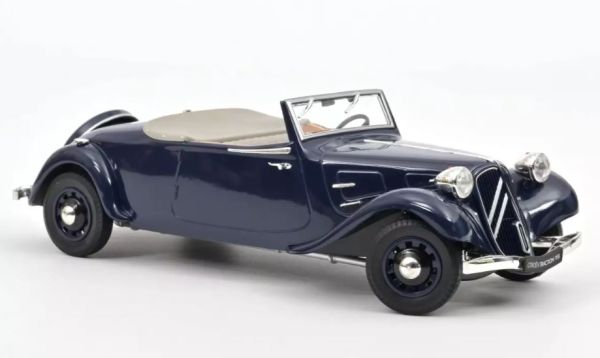 NOREVAMC0191104 - CITROEN Traction Cabriolet 1938 Dark Blue - 1