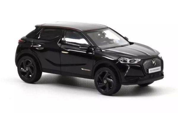 NOREVDS019709 - DS 3 Crossback La Première 2018 Black with burgundy roof - 1