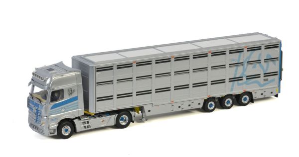 WSI02-2696 - MERCEDES ACTROS MP5 GIGASPACE 4x2 with 3-axle trailer DE PABLO ARRIBAS - 1