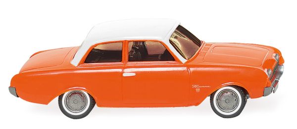 WIK020001 - FORD 17M Orange with white roof - 1