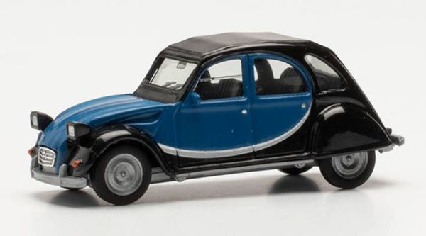 HER020817-006 - CITROEN 2 CV charleston blue and black - 1