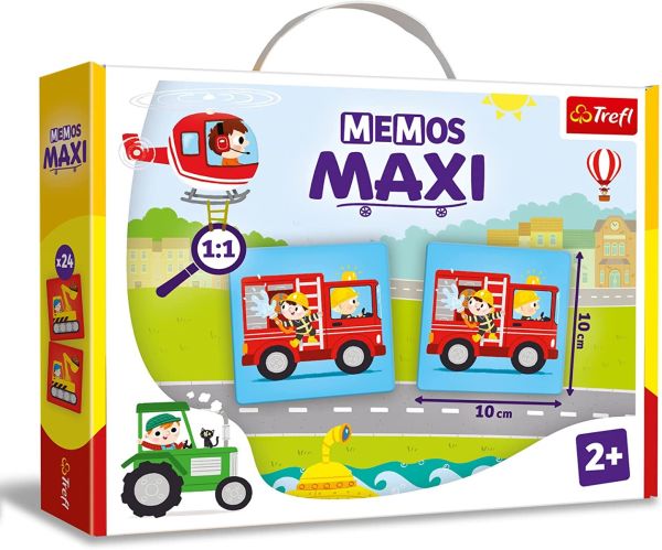 TRF02267 - Maxi Memo Vehicles | from 2 years - 1