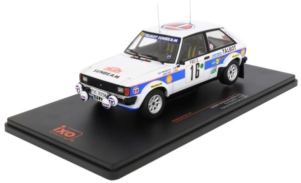 IXO24RAL023A - TALBOT Sunbeam Lotus #16 Monte Carlo Rally 1981 G.FREQUELIN / J.TODT - 1