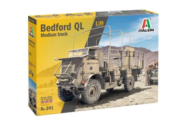 ITA0241 - Military vehicle Bedford QL to assemble and paint - 1