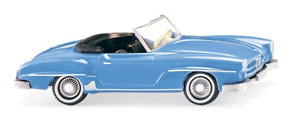 WIK025002 - MERCEDES-BENZ 190 SL Cabriolet blue - 1