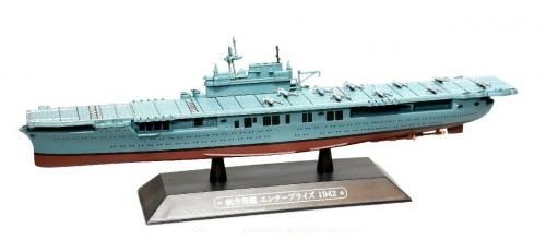 AKI0288 - American aircraft carrier - Warship - Enterprise 1942 - 1