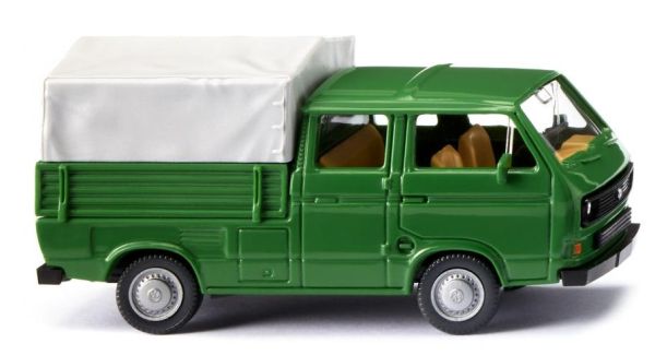 WIK029309 - VOLKSWAGEN T3 double cab grass green - 1