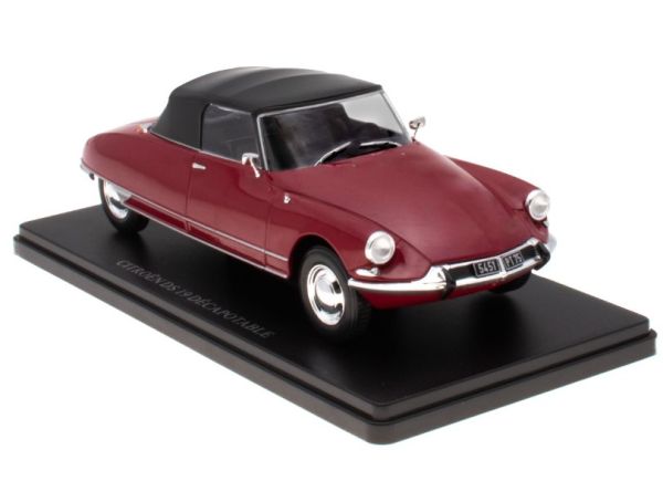 G111V030 - CITROEN DS 19 convertible bordeaux - 1