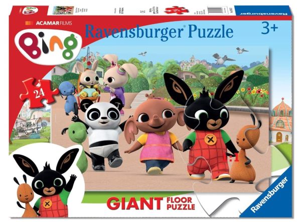 RAV030132 - 24 Piece Puzzle Bing with his friends - 1