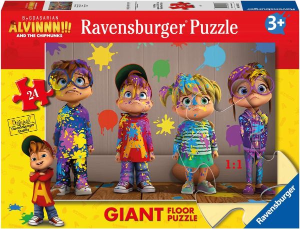 RAV030873 - 24 Piece Puzzle Alvinnn and the Chipmunks - 1