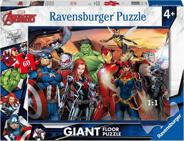 RAV030941 - 60 piece puzzle Marvel AVENGERS - 1