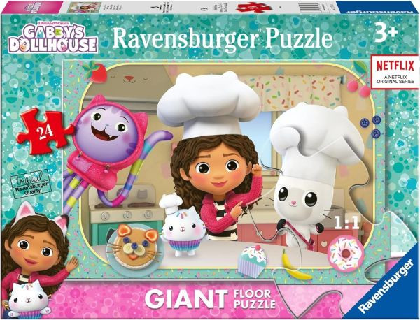 RAV031788 - 24 Piece Puzzle GABBY'S and the Magic House – Gabby's Kitchen - 1