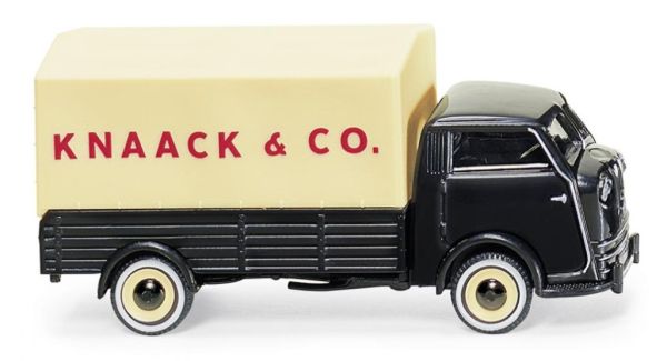 WIK033508 - Tempo Matador flatbed truck Knaack & Co - 1