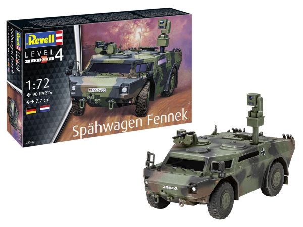 REV03356 - Spähwagen Fennek reconnaissance vehicle to assemble and paint - 1