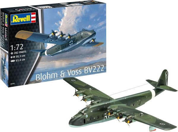 REV03792 - Aircraft Blohm & Voss BV222 to assemble and paint - 1