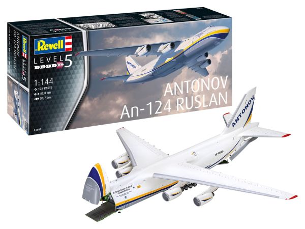 REV03807 - Antonov AN-124 Ruslan aircraft to assemble and paint - 1