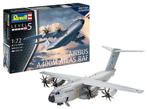 REV03822 - Airbus A400M Atlas RAF to be assembled and painted - 1