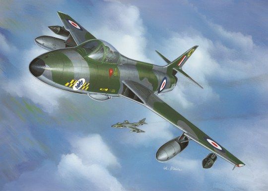 REV03833 - Hawker Hunter FGA.9 Aircraft to build and paint - 1