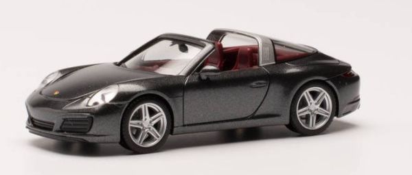 HER038867-002 - PORSCHE 911 TARGA 4 agate grey metallic - 1