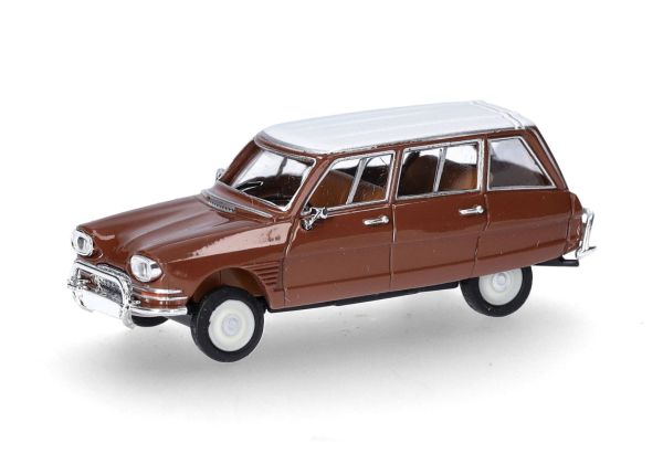 HER038959 - CITROEN Ami 6 Estate Brown and White - 1