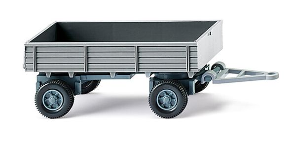 WIK040002 - Grey 2-axle trailer - 1