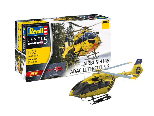 REV04969 - AIRBUS H145 ADAC air rescue to assemble and paint - 1