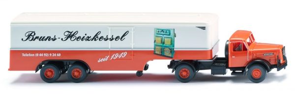 WIK051326 - HENSCHEL 4x2 with trailer 2 Axles BRUNS - 1