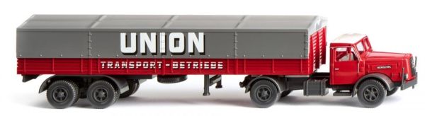 WIK051406 - Henschel Union Transport flatbed truck - 1