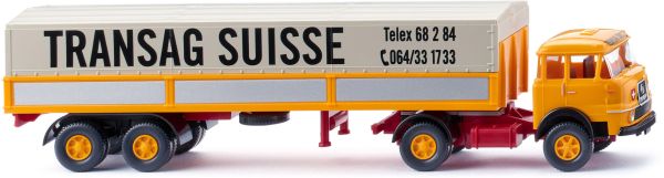 WIK051503 - KRUPP 4x2 with tarpaulin trailer 2 axles - TRANSAG Switzerland - 1