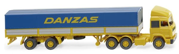 WIK051703 - Semi-trailer flatbed IVECO Danzas - 1