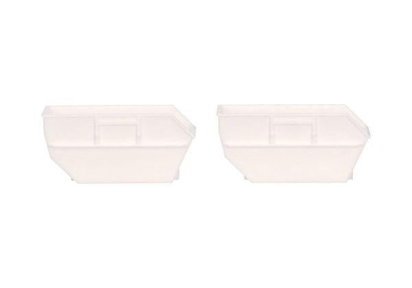 HER054607 - 2 Waste containers 15m3 White - 1