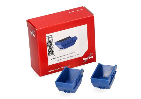 HER054676 - Tipper 7m3 blue - 2 pieces - 1