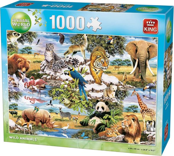 KING05481 - 1000 pieces Puzzle Wonders of Nature - 1